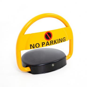 Barrière de parking rabattable jaune - Parkimat