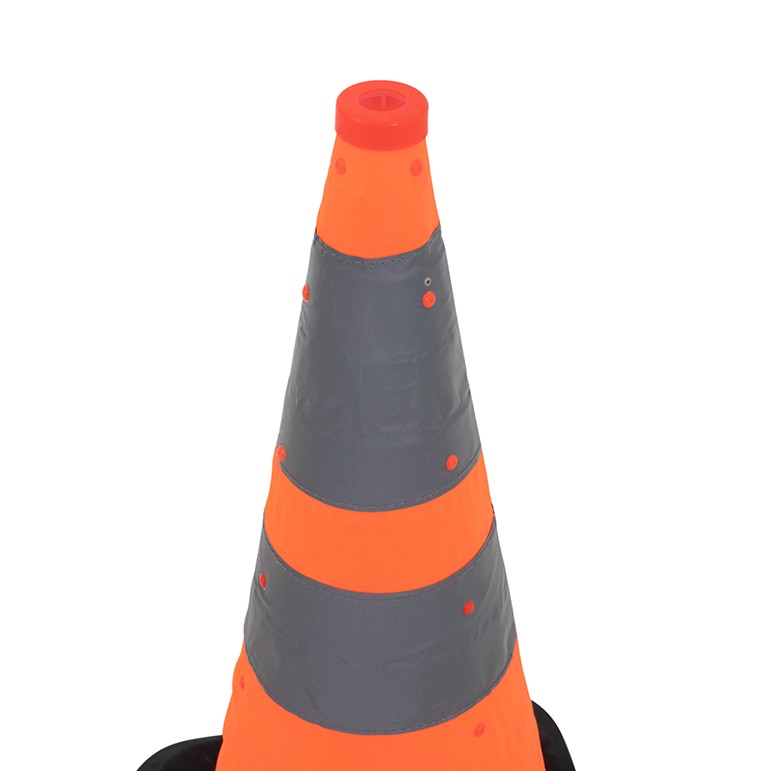 Cokvbato Ruban De Fixation De CôNes De Signalisation RéTractables, Ruban De BarrièRe à CôNes, Ruban De BarrièRe à CôNes TrèS Visible pour Bloquer La Circulation Et Les Zones PiéTonnes(10m(32.8ft