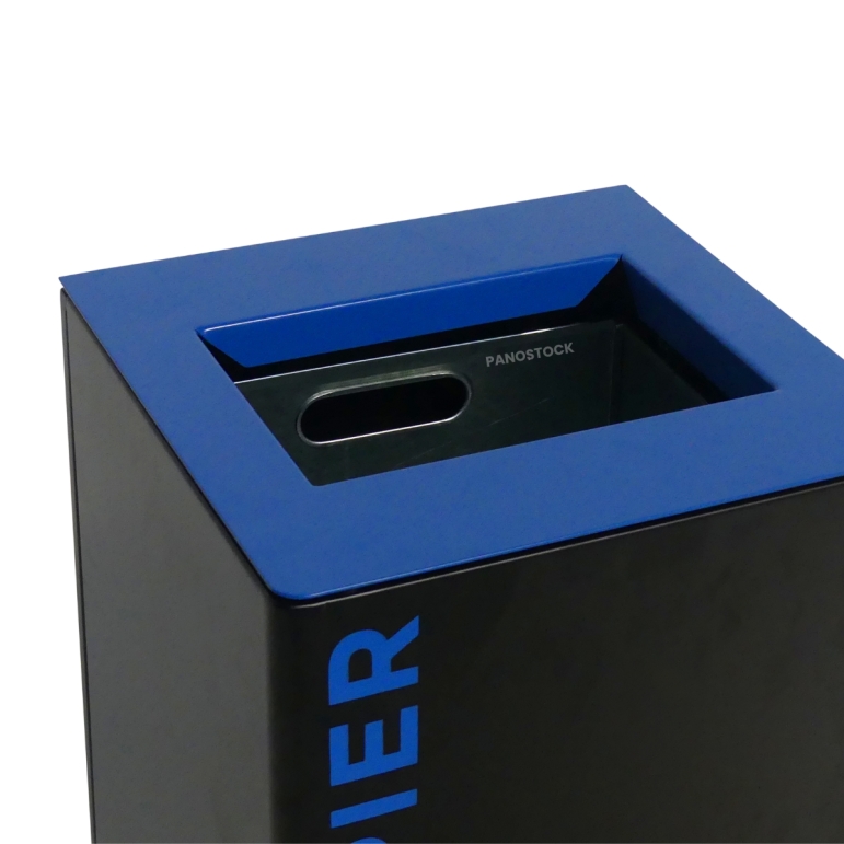 Borne de tri sélectif intérieure pour papier 70 L