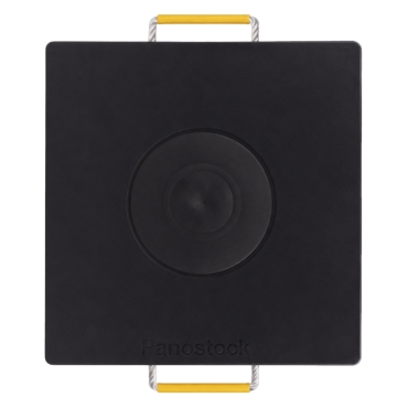 Vue générale de la plaque de calage 45 tonnes - L 800 x l 800 x ép.60mm